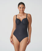 Body  bonnets moulés lisses à armatures invisible PrimaDonna Figuras charbon 0463256-CHB