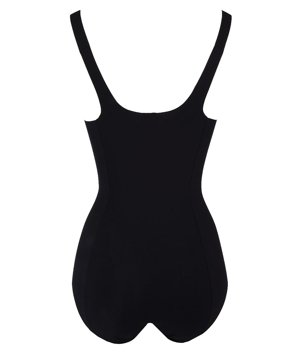 Body gainant sous-poitrine sans bonnets Antigel de Lise Charmel Culte Beauté noir ECH5366-NO