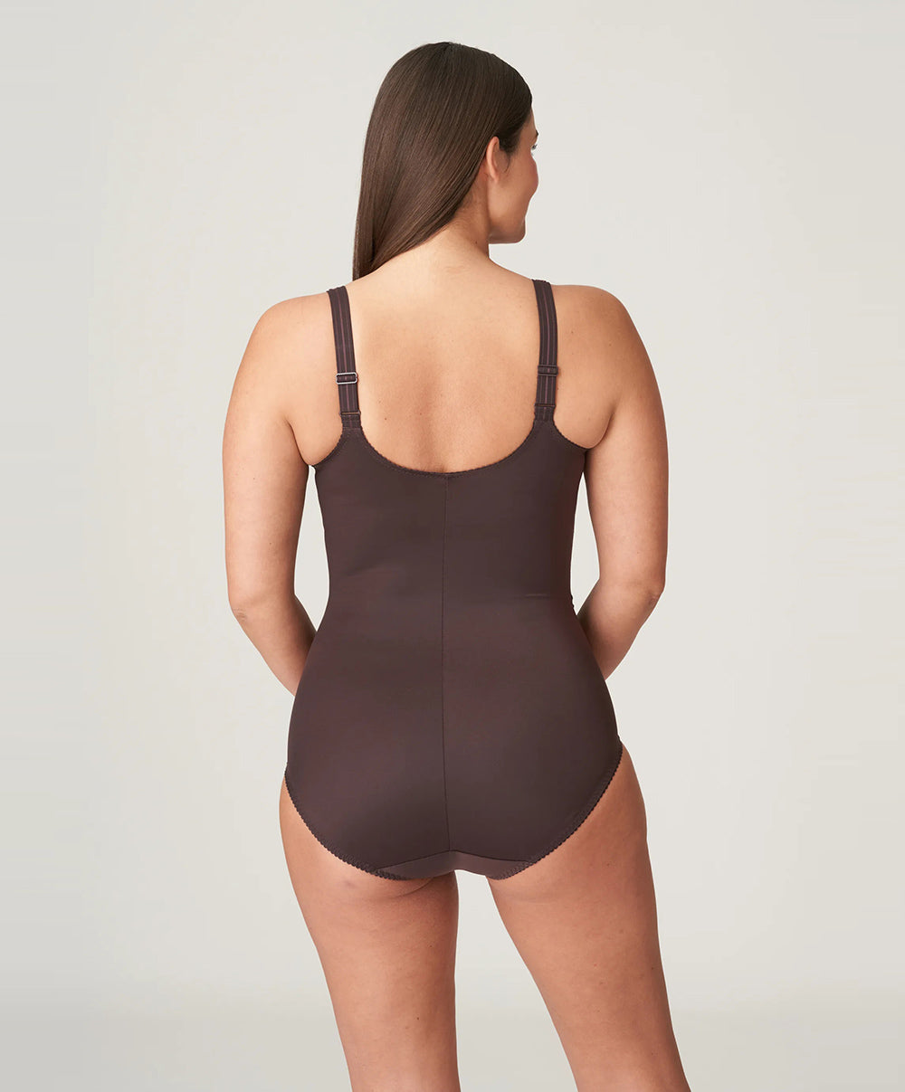 Body sculptant à bonnets emboitants PrimaDonna Deauville ristretto 0461810-RIS