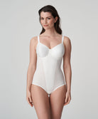 Body sculptant bonnets moulés lisses à armatures invisible PrimaDonna Satin noir 0461330-NAT