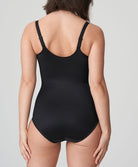 Body sculptant bonnets moulés lisses à armatures invisible PrimaDonna Satin noir 0461330-ZWA