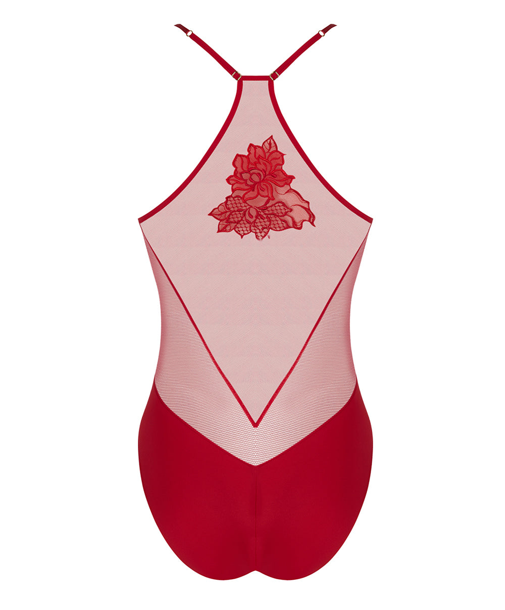 Body sexy prêt-à-porter Lise Charmel Adorable en Sexy rouge effusion ALH5285-RE