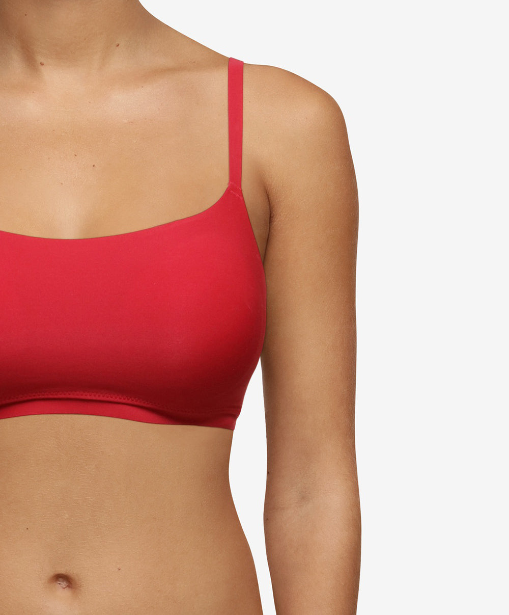 Brassière paddée dentelle Chantelle Soft Stretch coquelicot C11G10-0YU