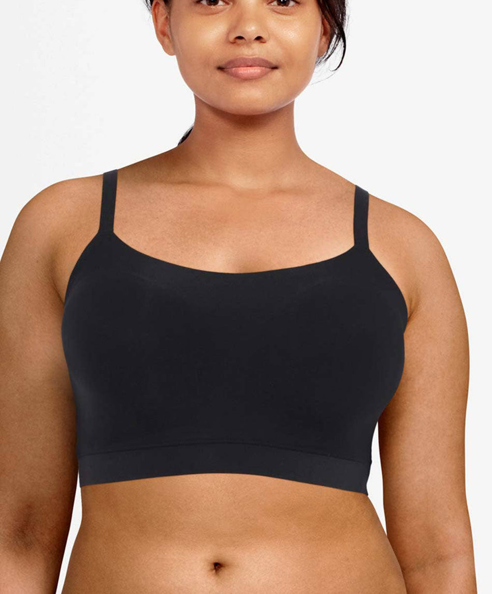 Bralette dos dentelle paddée bretelles réglables Chantelle Softstretch noir C11G20-011 1