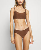 Bralette paddée bretelles réglables Chantelle Soft Stretch noyer C16A20-0ST