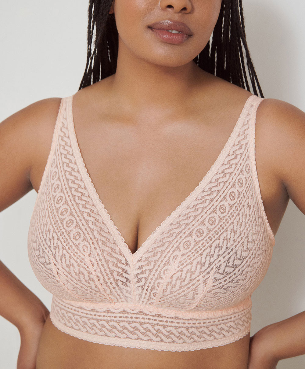 Brassière sans armatures "Bralette" PrimaDonna Montara crystal pink 0163386-CRP