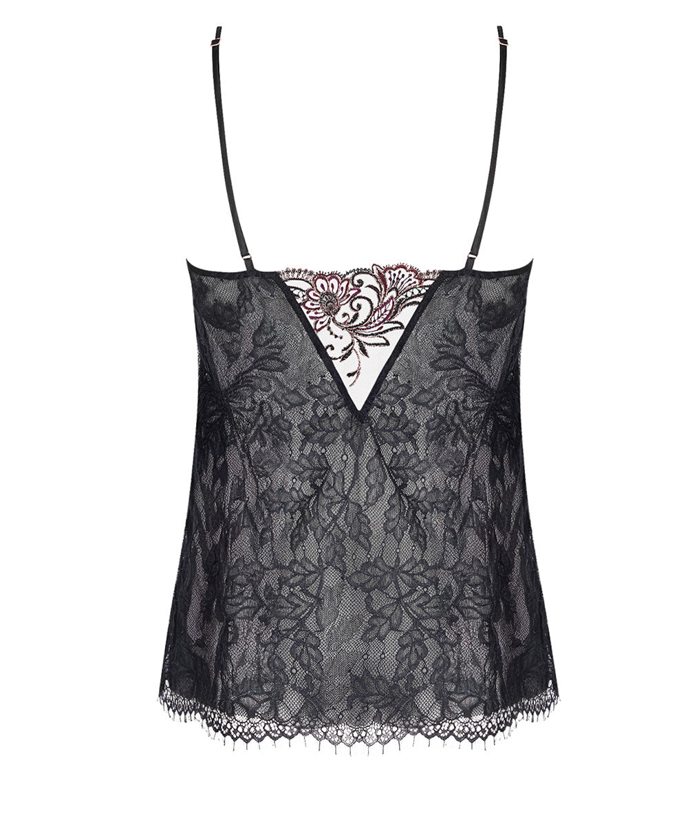 Caraco en dentelle Charme Secret noir Lise Charmel ALJ4233-CN 11