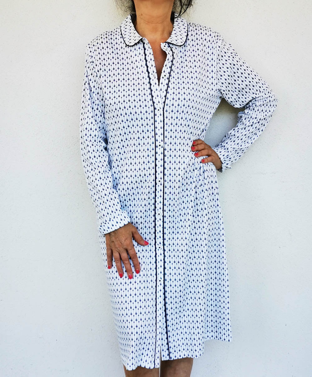 Chemise de nuit SECRET 09 Canat 20H-CA-110427-ECRU