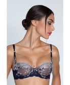 Collier Lise Charmel Déesse en Glam marine argent AIH0315-MA