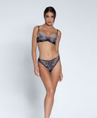 Collier Lise Charmel Déesse en Glam marine argent AIH0315-MA