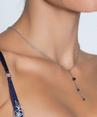 Collier Lise Charmel Déesse en Glam marine argent AIH0315-MA