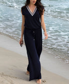Combi-pantalon de plage Lise Charmel bain Énergie Nautique encre ASA3035-EN fashion