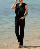 Combi-pantalon de plage Lise Charmel bain Ajourage Couture noir ASA3015-NO 1