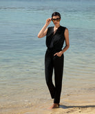 Combi-pantalon de plage Lise Charmel bain Ajourage Couture noir ASA3015-NO 2
