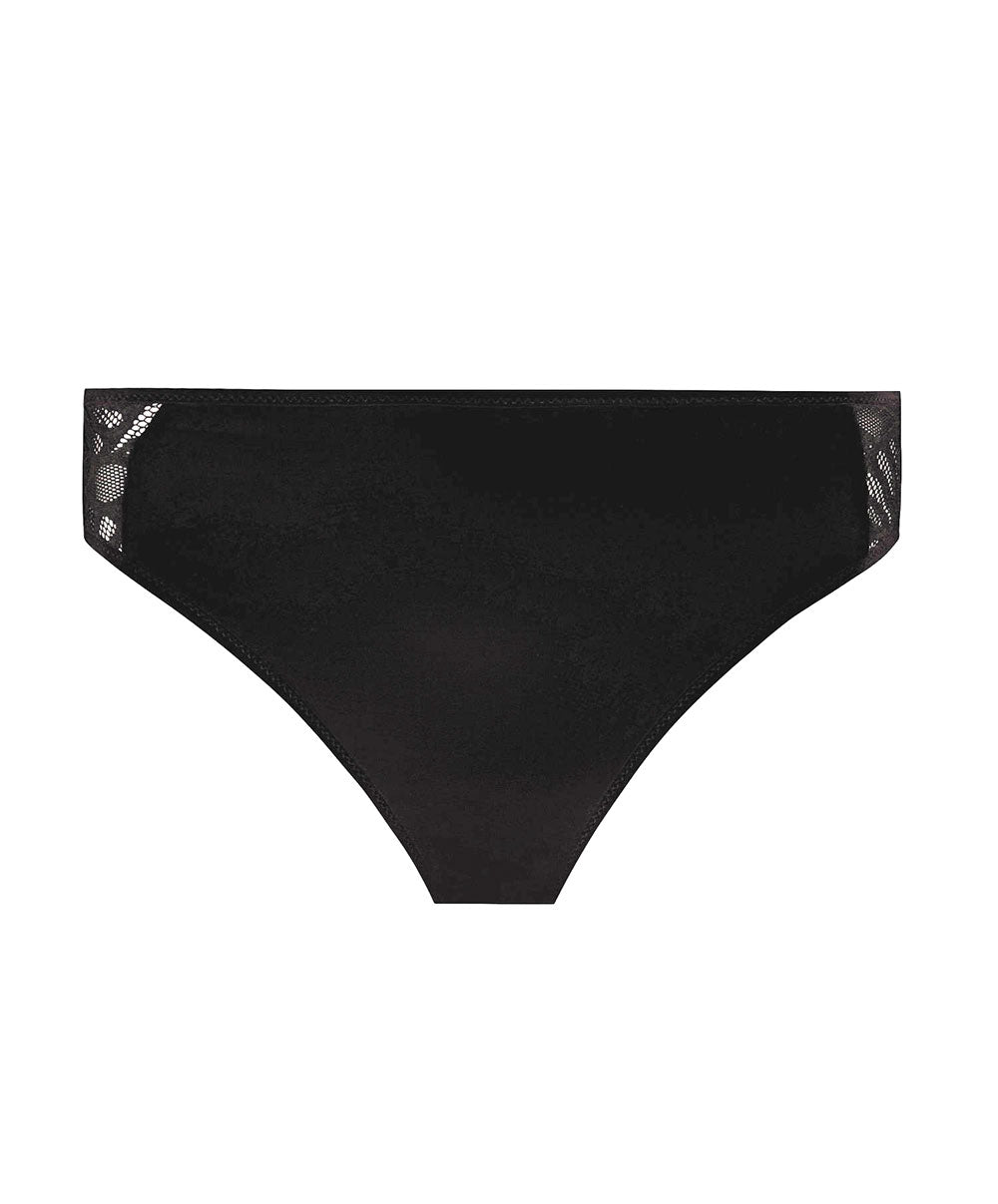 Culotte de bain "Charme" La Muse Dentelle noir Antigel Bain FBB1306-NO