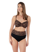 Culotte de bain bikini à revers taille ajustable Fantasie swim Kotu copper FS7017-COP
