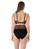 Culotte de bain bikini à revers taille ajustable Fantasie swim Kotu copper FS7017-COP