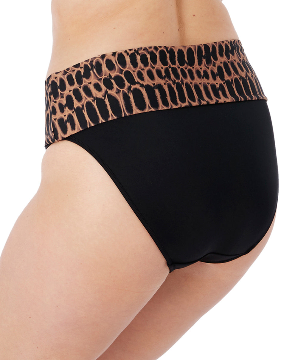 Culotte de bain bikini à revers taille ajustable Fantasie swim Kotu copper FS7017-COP
