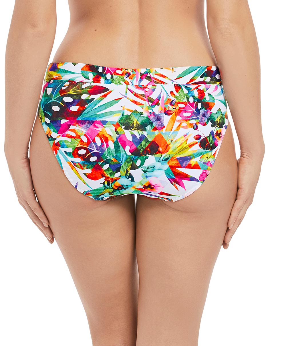 Slip de bain classique twisté Margarita Island Fantasie Swim Multicolore