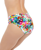 Slip de bain classique twisté Margarita Island Fantasie Swim Multicolore