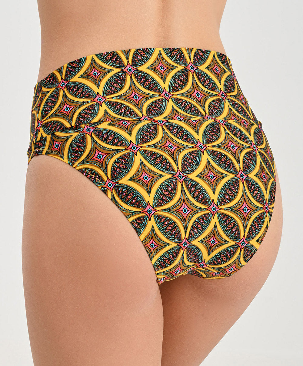 Culotte de bain taille ajustable La Muse Africa jaune Antigel Bain FBB0356-JA