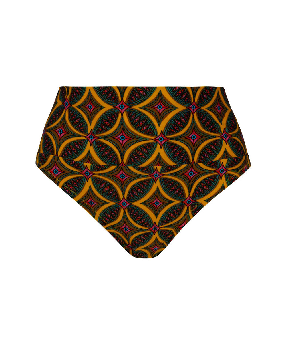 Culotte de bain taille ajustable La Muse Africa jaune Antigel Bain FBB0356-JA