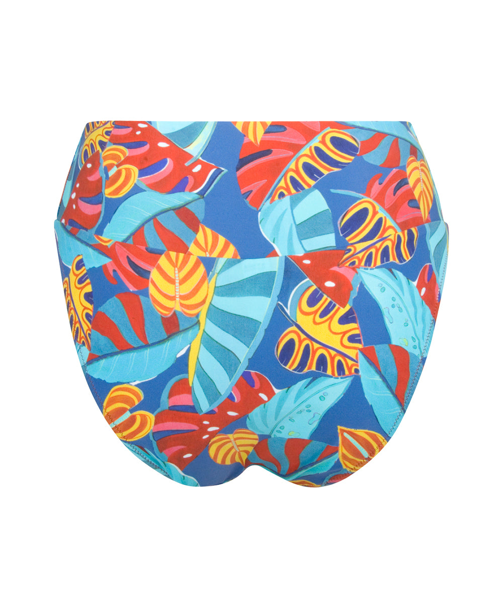 Culotte de bain taille ajustable La Foglia Antigel ciel feuillage Antigel Bain FBB0354-CF 10