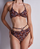 Bas de maillot culotte haute Fierce spirit Wildcat Aubade Bain 2V24-WILD