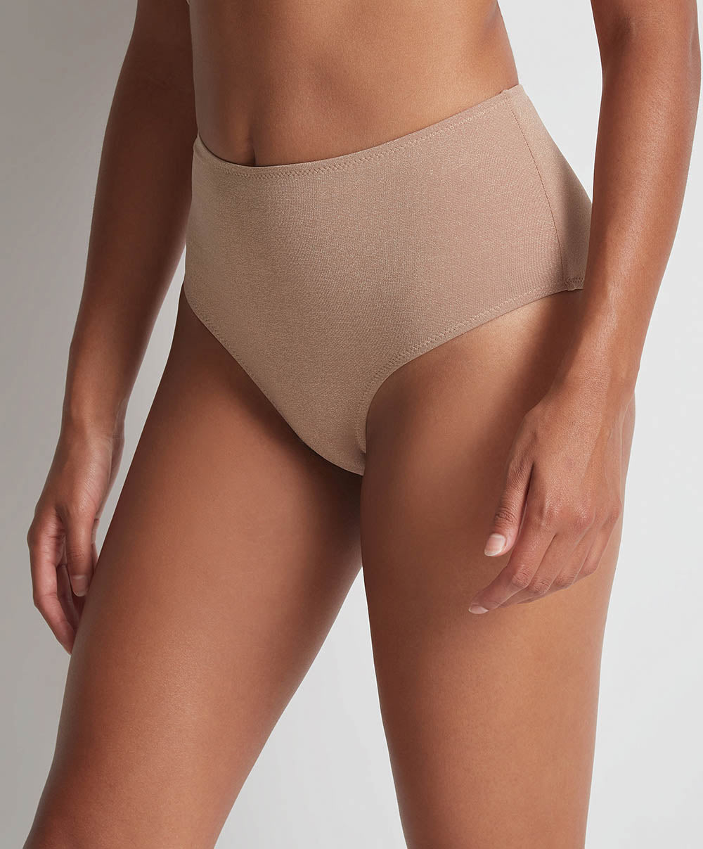 Bas de maillot culotte haute Aubade Bain Summer glow Sunlight LY24-SUNL