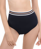 Culotte de bain rétro taille haute Lise Charmel bain Énergie Nautique encre ABA0235-EN fashion