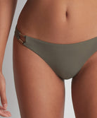 Culotte maillot de bain brésilienne Aubade Bain Beach Escape kaki LS22-KAKI