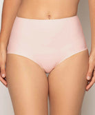 Culotte gainante taille haute Antigel de Lise Charmel Culte Beauté rose délicat ECH0666-RD