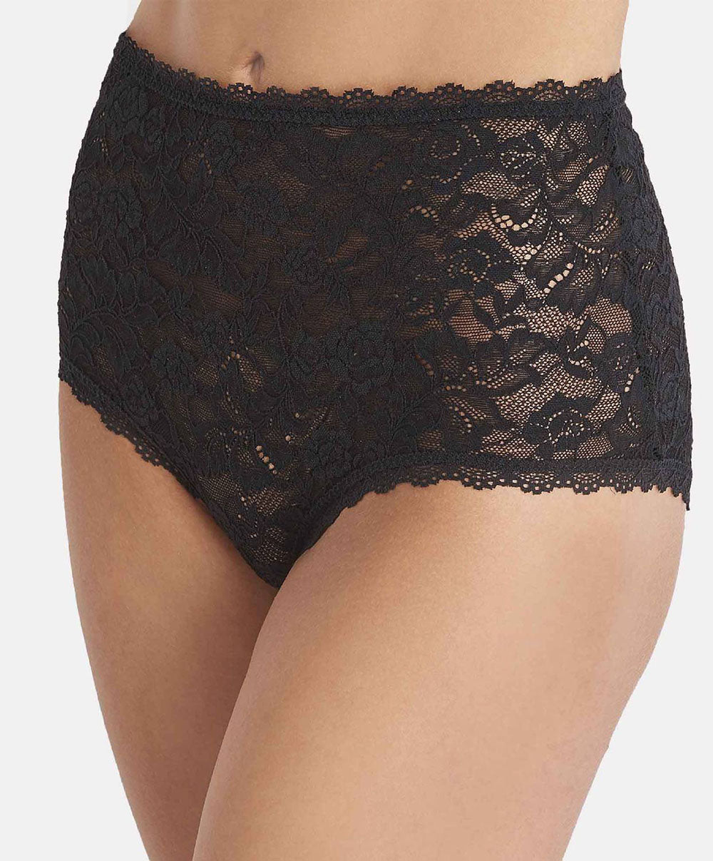 Culotte haute rosessence Aubade noir