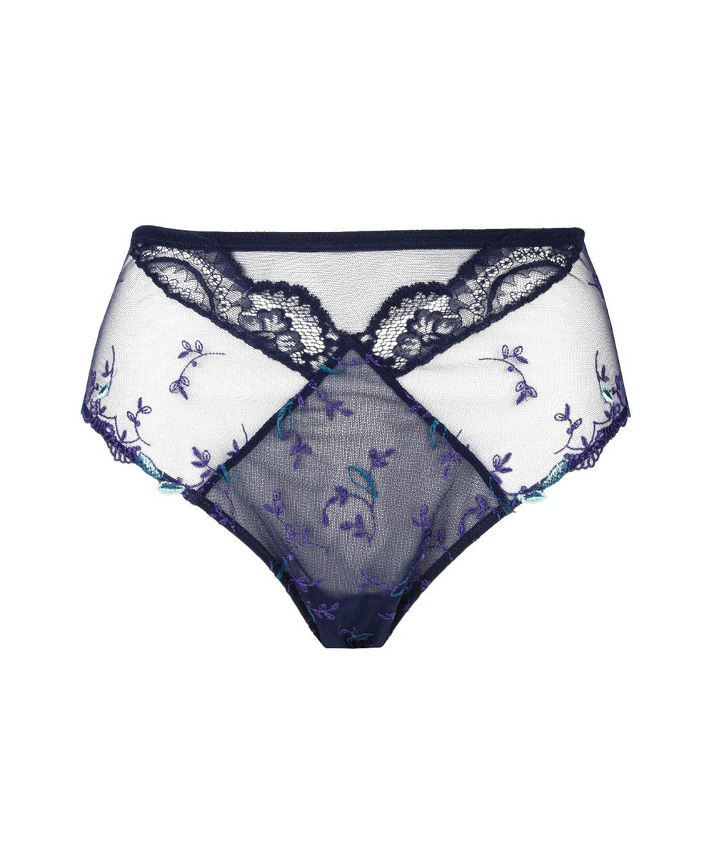 Culotte haute Lise Charmel Magie saphir Eclosion bleu ACH0311-ES