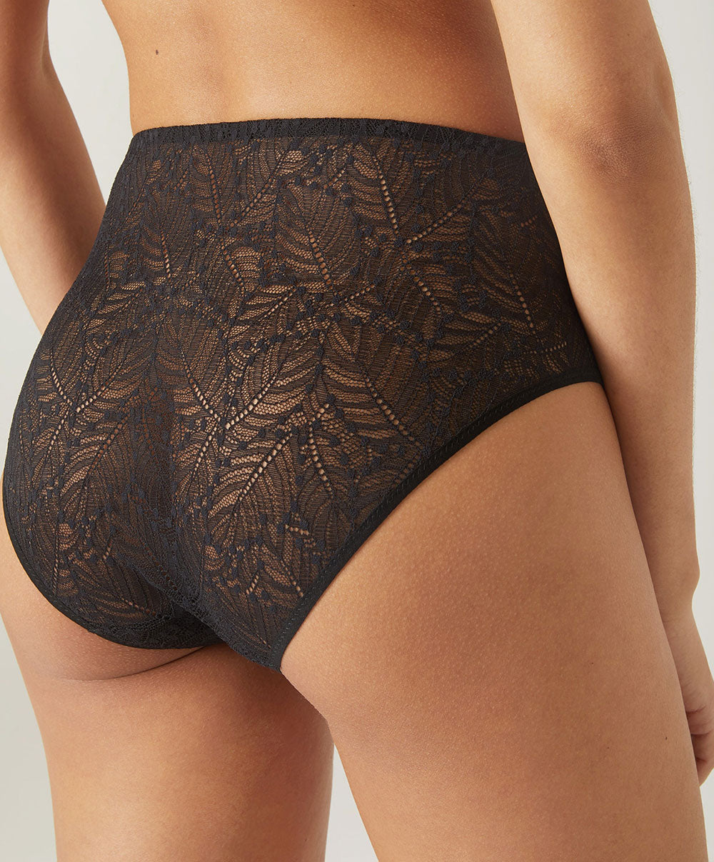 Culotte haute Comète Noir Simone Pérèle 12S770-015