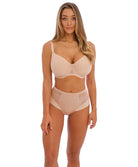 Culotte haute dos opaque Fantasie Envisage beige naturel FL6918-NAE
