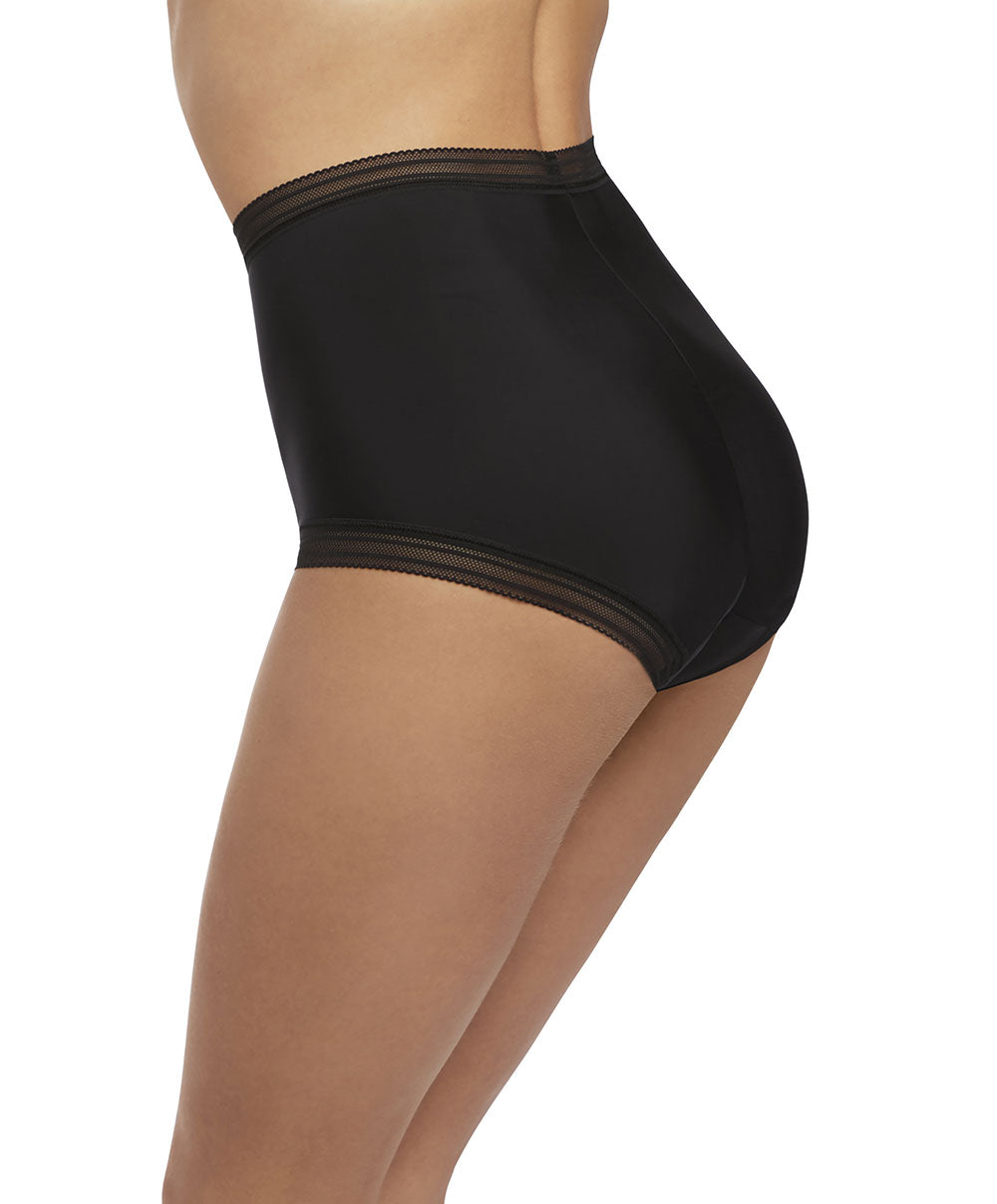 Culotte haute dos opaque Fantasie Fusion noir FL3098-BLK