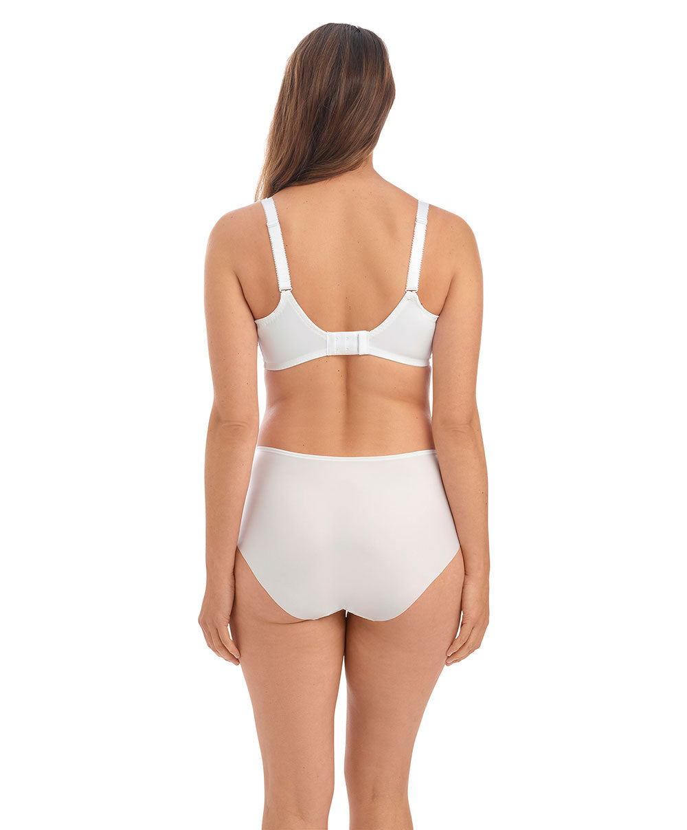 Culotte haute dos opaque Fantasie Jocelyn blanche FL100551-WHE