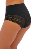 Culotte haute dos opaque Fantasie Reflect noir FL101852-BLK