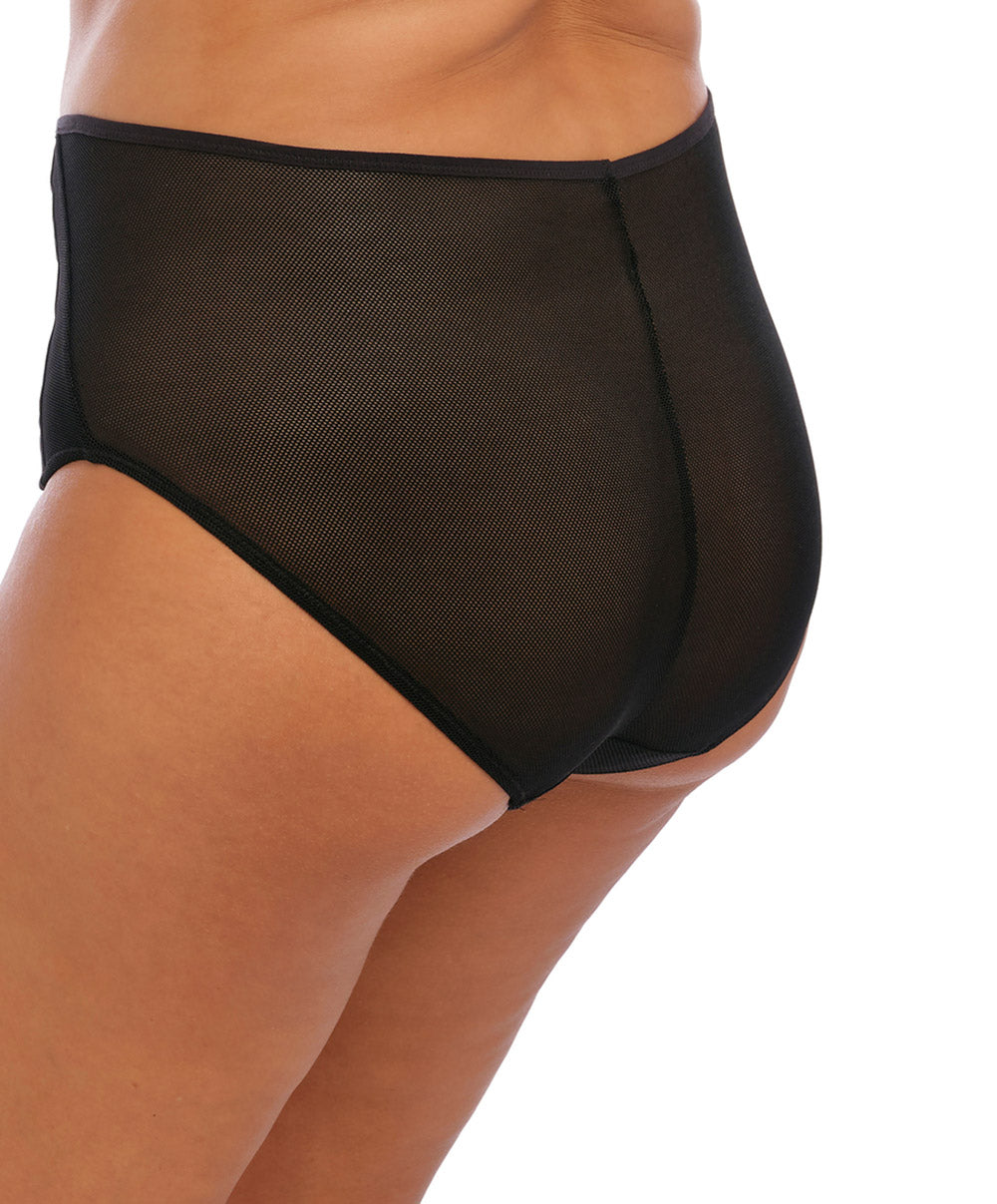Culotte haute grande taille  Elomi Kintai noir EL301251-BLK