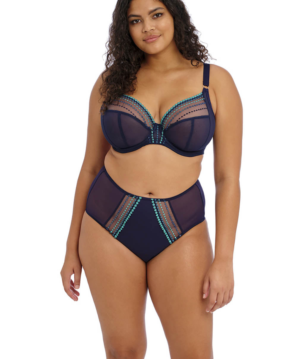 Culotte haute grande taille Elomi Matilda Siren song EL8906-SSG