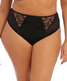 Culotte haute grande taille  Elomi Namrah noir EL301353-BLK