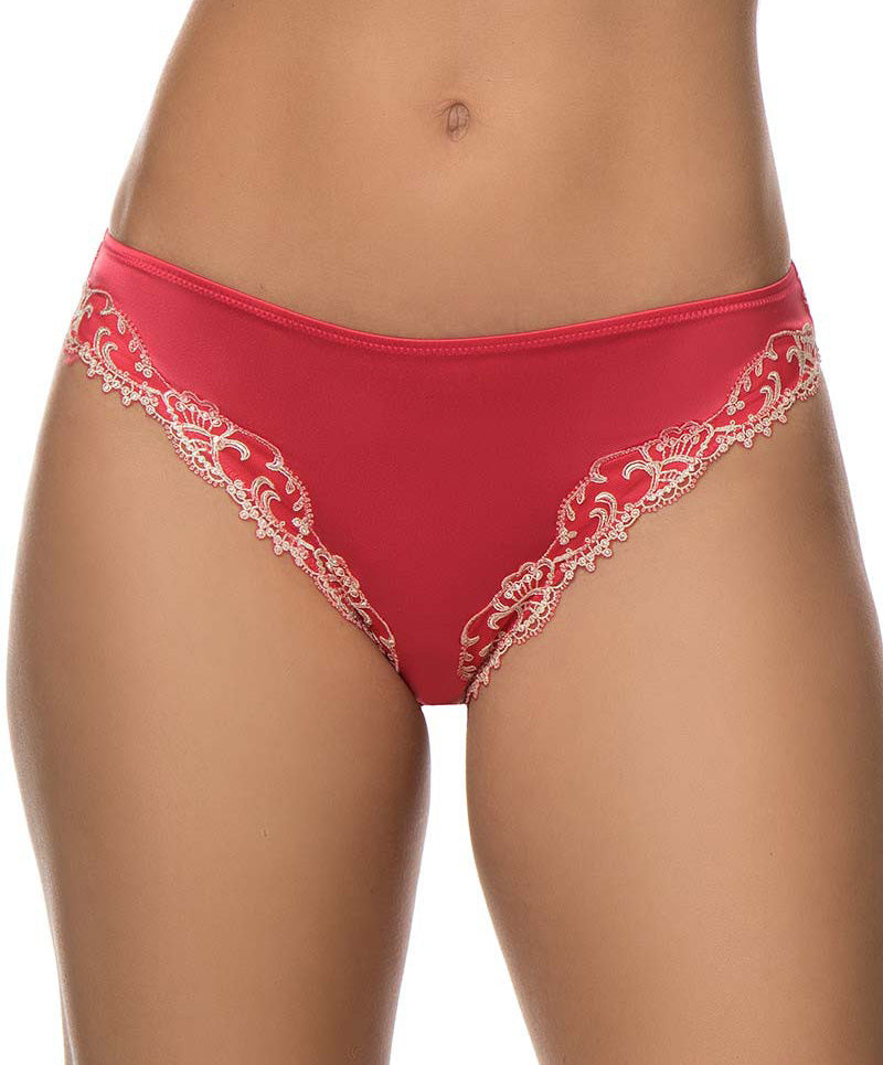 Culotte italienne rouge en soie Lise Charmel Splendeur Soie santal ACC0780-SA fashion