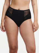 Culotte maintien taille haute Chantelle Intrigue noir C13WC6-011