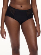 Culotte maintien taille haute Chantelle Intrigue noir C13WC6-011
