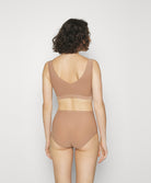 Culotte taille haute Chantelle Soft Stretch café latte C26470-02T