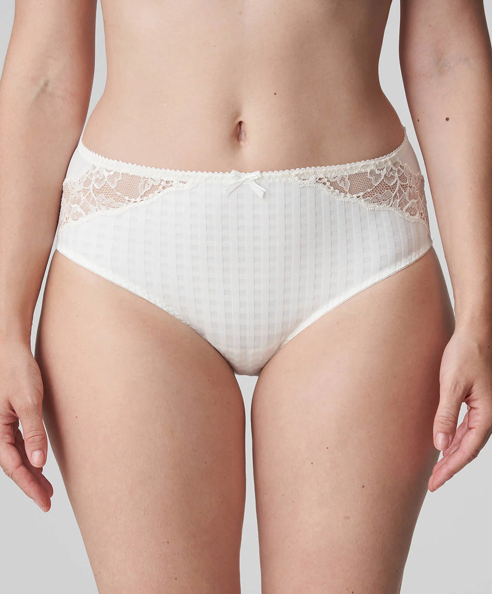 Culotte taille haute dentelle PrimaDonna Madison naturel 0562126-NAT