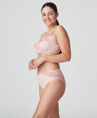 Culotte taille haute dentelle PrimaDonna Madison rose poudré 0562126-PWD