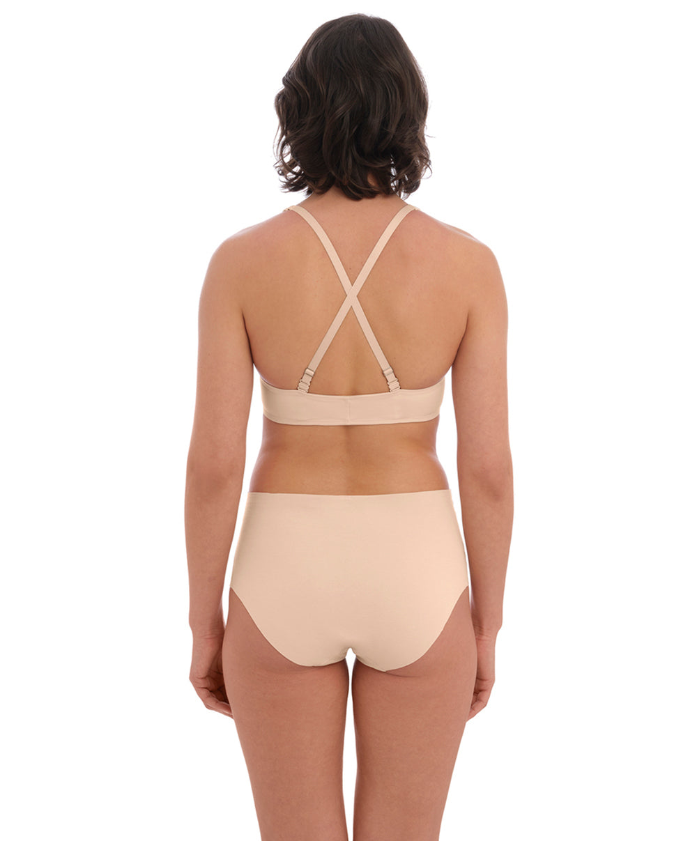 Culotte taille haute invisible Wacoal Accord frappe nude WE600456-FRP