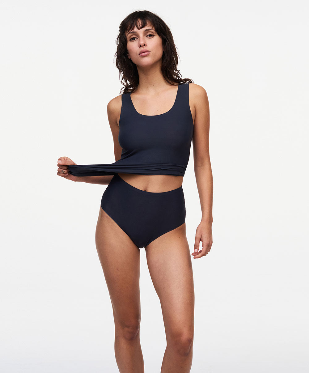 Débardeur Chantelle Soft Stretch gris profond C26460-0SE